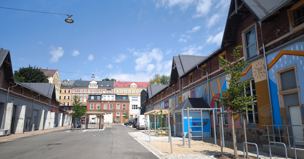 Die Chemnitzer Kunstfabrik hat ihren Sitz in der Stadtwirtschaft.
