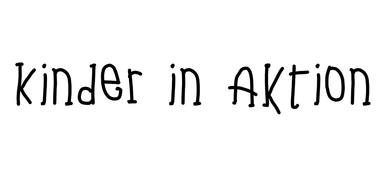 Logo Kinder in Aktion